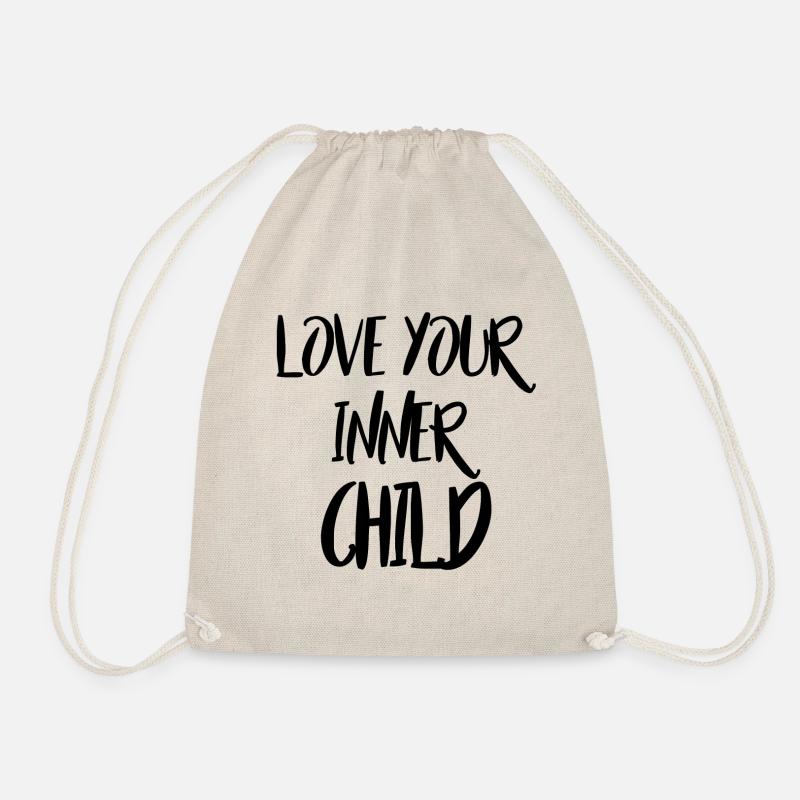 LOVE YOUR INNER CHILD - Turnbeutel - Natur