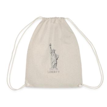 Statue of Liberty Liberty - Drawstring Bag - nature - Front