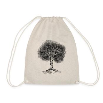 Oak Shirt Explore the outdoors & enjoy the nature - Drawstring Bag - nature - Front