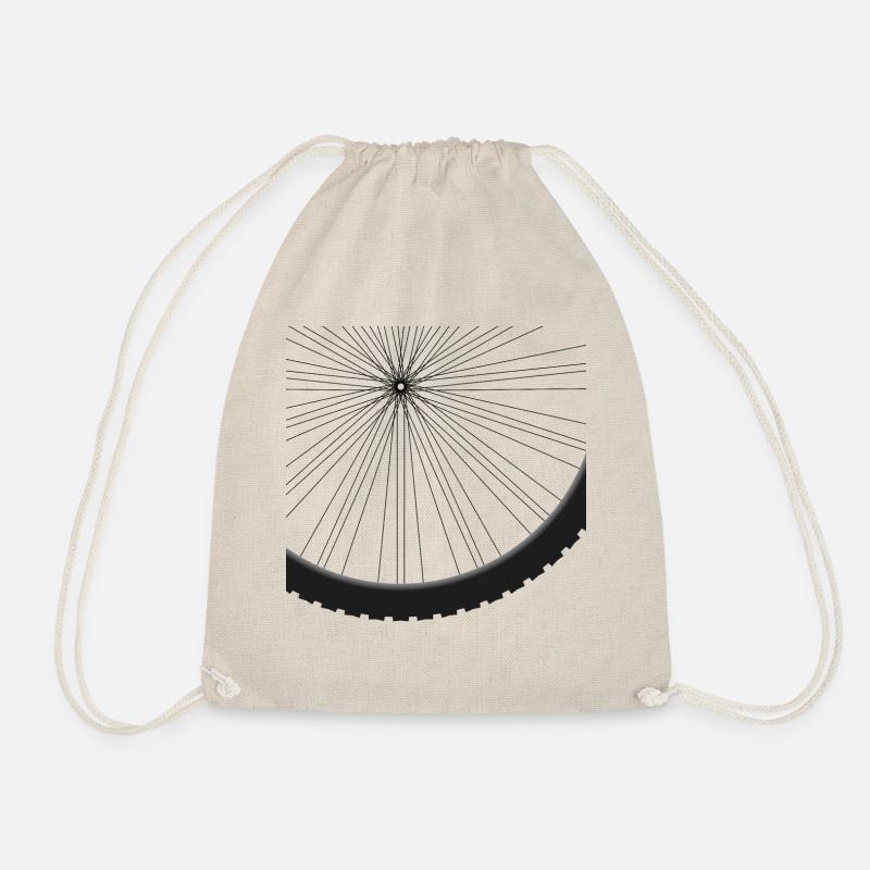 Bicycle - Drawstring Bag - nature