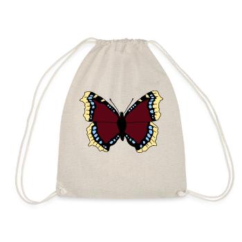 Papillon - manteau de deuil - Sac de sport léger - nature - Devant