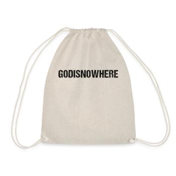 GODISNOWHERE - relisez-le! - Sac de sport léger - nature - Devant