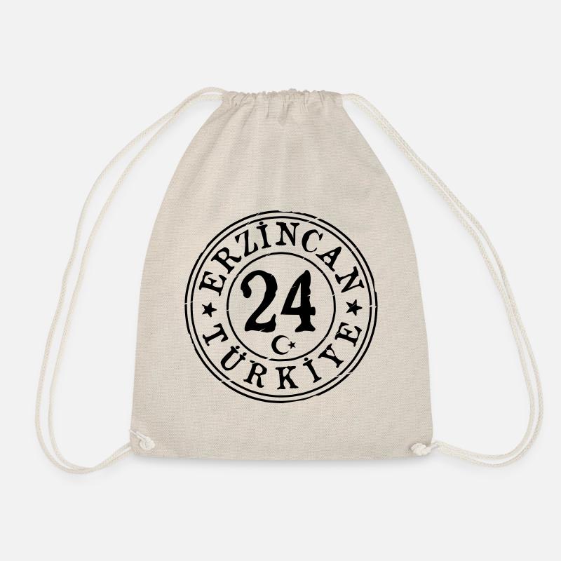 Erzincan 24 Vintage - Drawstring Bag - nature