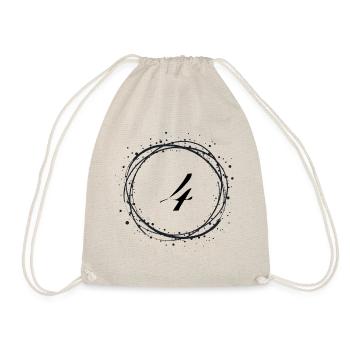 4 - Drawstring Bag - nature - Front