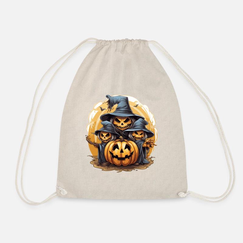 witch 11 - Drawstring Bag - nature