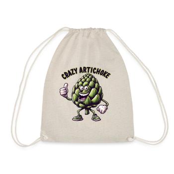 Crazy Veggies: Artichoke Thumbs Up - Turnbeutel - Natur - Vorne