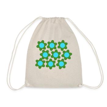 T-shirt à motif floral - Sac de sport léger - nature - Devant
