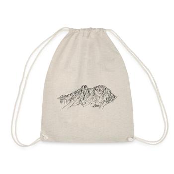 Bischofsmütze, Gosaukamm Salzkammergut Mountains Alps - Drawstring Bag - nature - Front