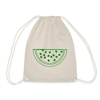 Pastèque - Sac de sport léger - nature - Devant