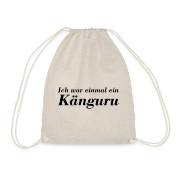 Sac à provisions - J’étais autrefois un kangourou - Sac de sport léger - nature - Devant