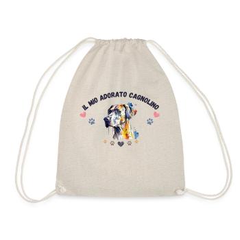 Mon toutou d'amour GR2 BLK - Sac de sport léger - nature - Devant