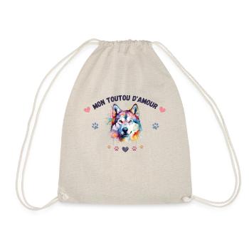 Mon toutou d'amour G5 BLK - Sac de sport léger - nature - Devant