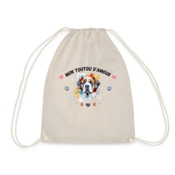 Mon toutou d'amour G6 BLK - Sac de sport léger - nature - Devant