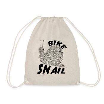 L'escargot fabriqué à partir de vélos - Sac de sport léger - nature - Devant