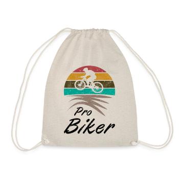Profi Montainbiker Retro Fahrrad Geschenk - Sac de sport léger - nature - Devant
