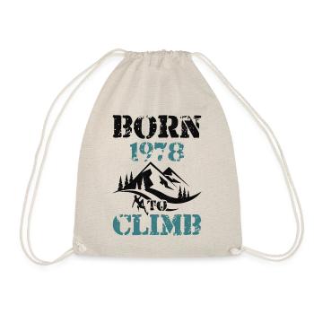 Grimpeur 1978 Naissance d’anniversaire alpiniste - Sac de sport léger - nature - Devant