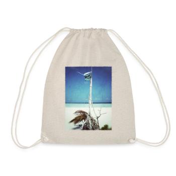 Beach in the Maldives. - Drawstring Bag - nature - Front