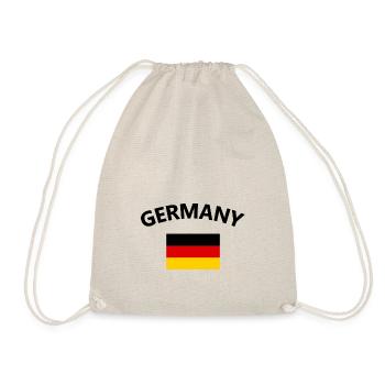 Germany Fan - Drawstring Bag - nature - Front