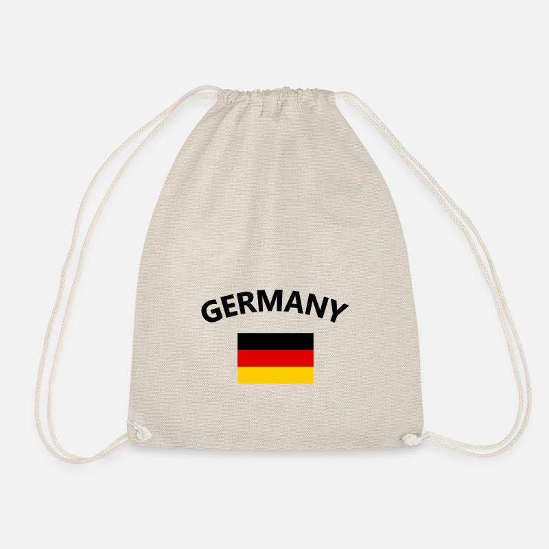 Deutschland Fan - Turnbeutel - Natur