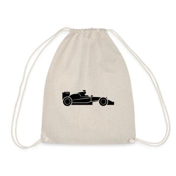 Race car - Drawstring Bag - nature - Front