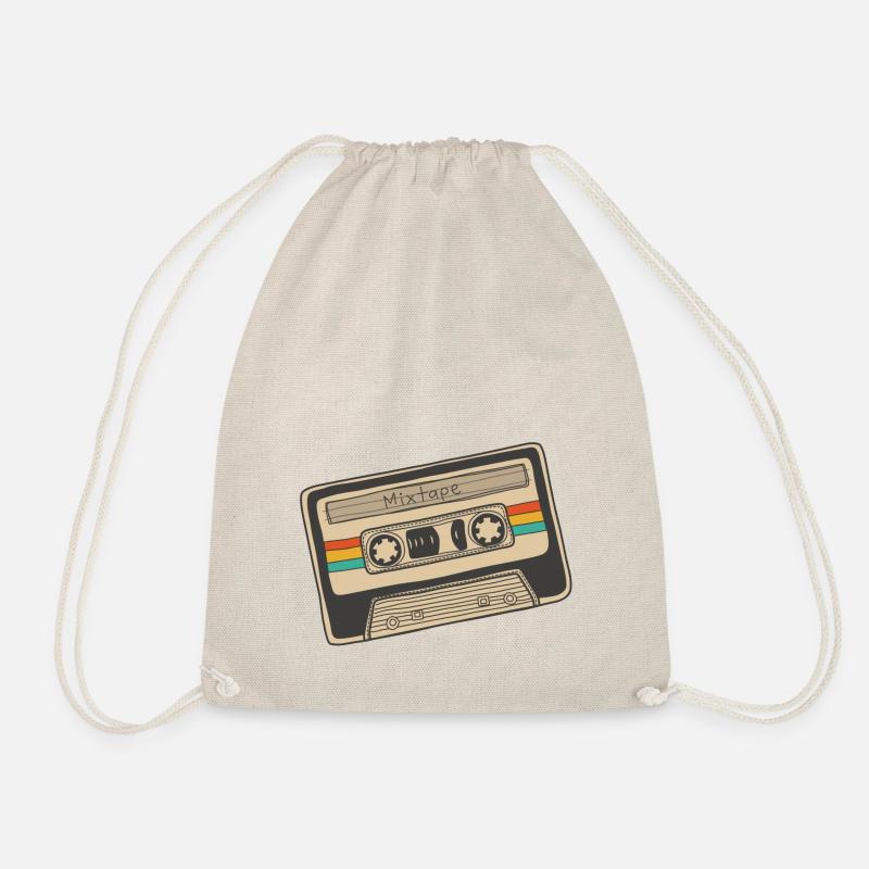 Mixtape - Drawstring Bag - nature