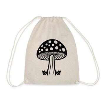 Pilz - Turnbeutel - Natur - Vorne