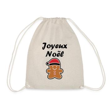 Joyeux noel pain d'épice - Sac de sport léger - nature - Devant