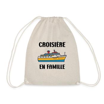 Croisière en famille - Sac de sport léger - nature - Devant