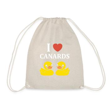 humour canard - Sac de sport léger - nature - Devant