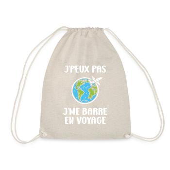 Voyage Humour vacances - Sac de sport léger - nature - Devant