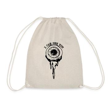 Eyes on Horror Halloween Horror - Drawstring Bag - nature - Front