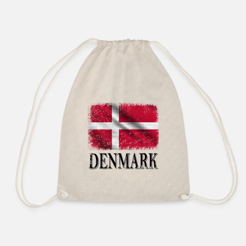 Danemark, drapeau du Danemark - Sac de sport léger - nature