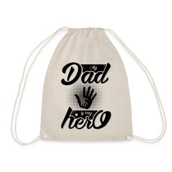 Mon père est mon héros, mon père est mon héros - Sac de sport léger - nature - Devant