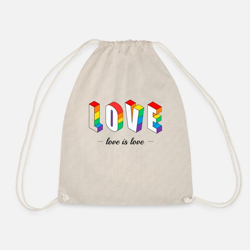 Love - Turnbeutel - Natur