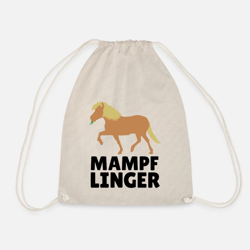 Mampflinger Haflinger - Turnbeutel - Natur