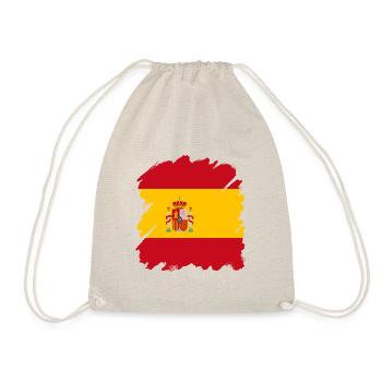 Spain Flag Vintage Spanish Flag Distressed Look - Drawstring Bag - nature - Front