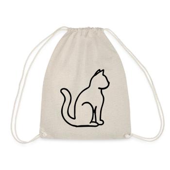 Kitten house cat cat kitten - Drawstring Bag - nature - Front