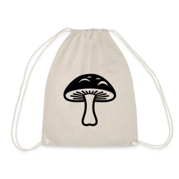 mushroom - Drawstring Bag - nature - Front
