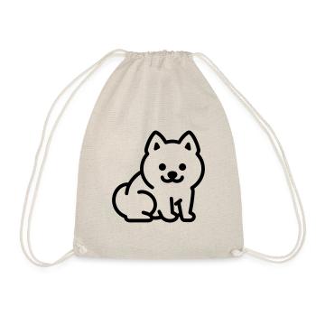 Dog - Drawstring Bag - nature - Front