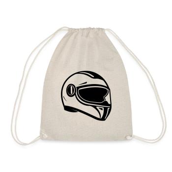 Helm - Turnbeutel - Natur - Vorne