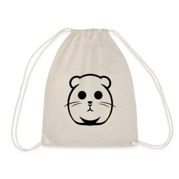 Hamster - Turnbeutel - Natur - Vorne