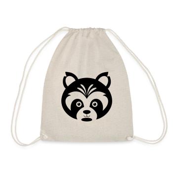 panda - Drawstring Bag - nature - Front