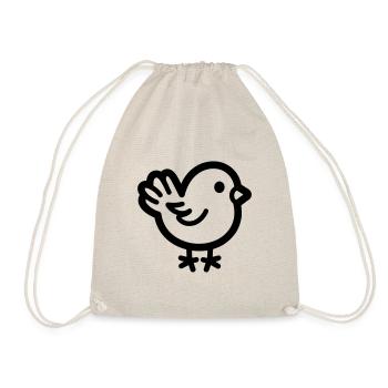 chick - Drawstring Bag - nature - Front