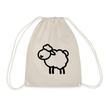 sheep - Drawstring Bag - nature - Front