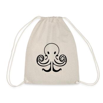 Pieuvre - Sac de sport léger - nature - Devant