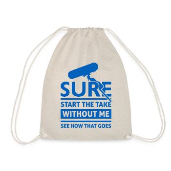 Prothésiste du son rigolo - Sac de sport léger - nature - Devant