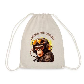 Locked And Loaded - Drawstring Bag - nature - Front