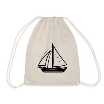 Bateau a voile - Sac de sport léger - nature - Devant