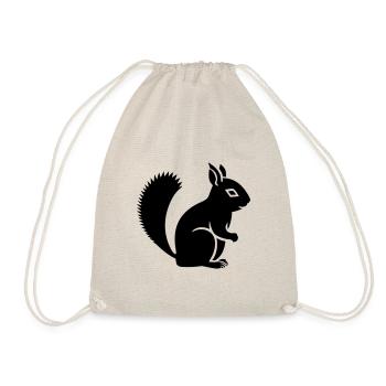 écureuil - Sac de sport léger - nature - Devant