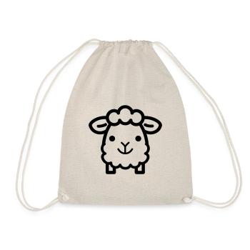 sheep - Drawstring Bag - nature - Front